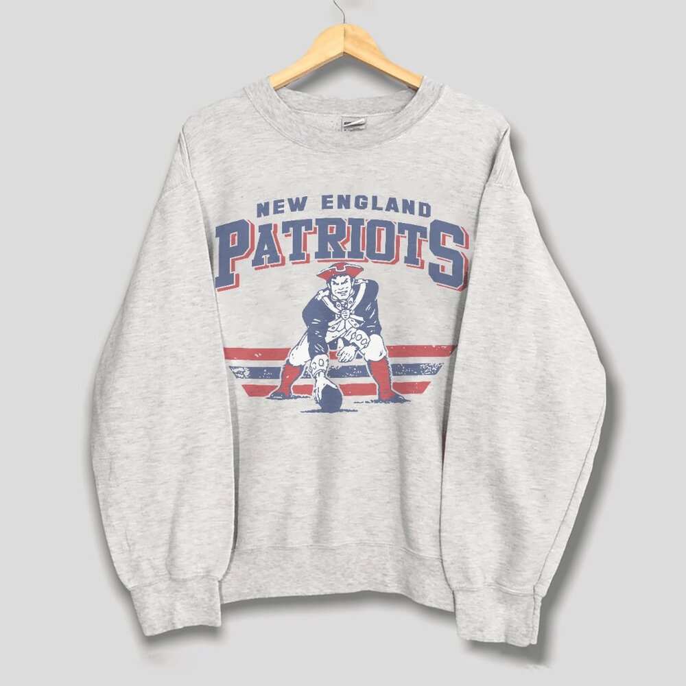 New England Patriots Gray Sweatshirt